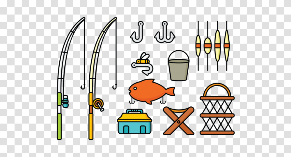 Fishing Rod Clipart, Animal Transparent Png