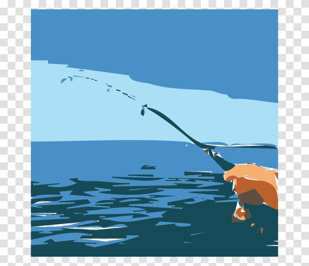 Fishing, Sport, Water, Outdoors, Animal Transparent Png