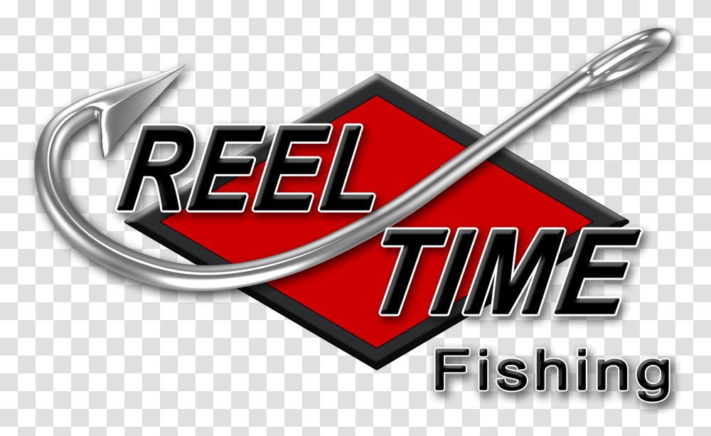 Fishing Trips In North Cyprus With Ladyboss Reel Time Fishing Logo, Text, Symbol, Arrow, Sport Transparent Png