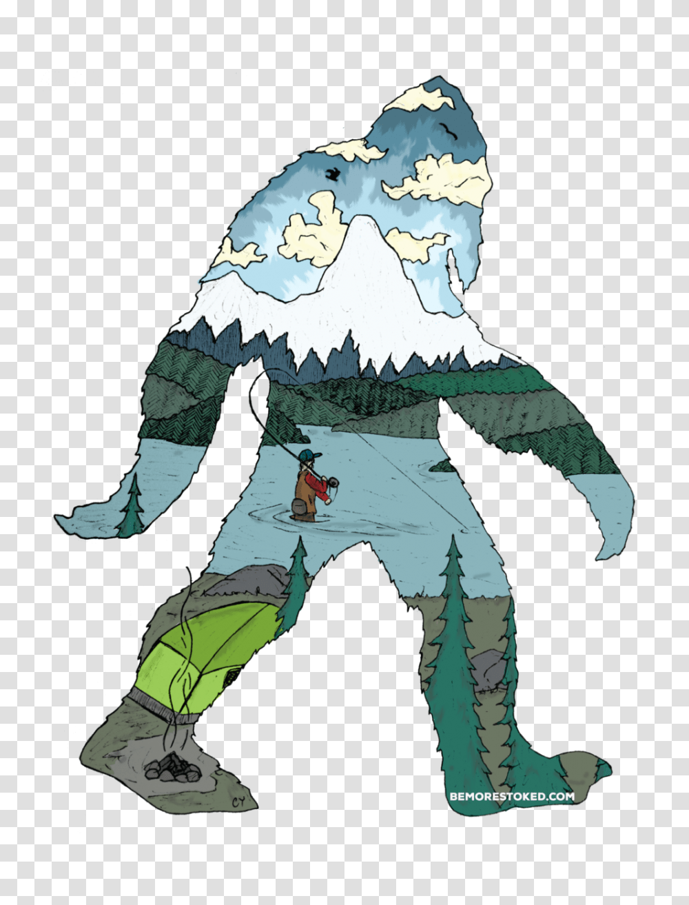 Fishing Yeti Tank, Plant, Person Transparent Png