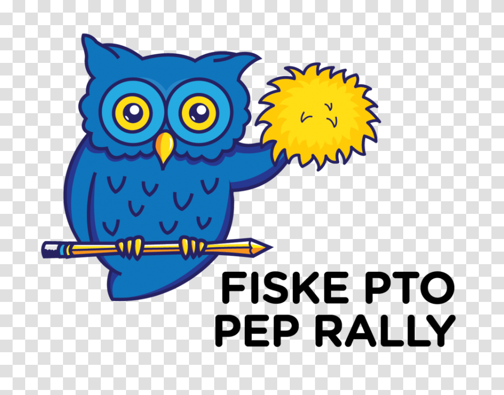 Fiske Pep Rally Fiske Elementary School Pto, Animal, Bird, Owl, Astronomy Transparent Png