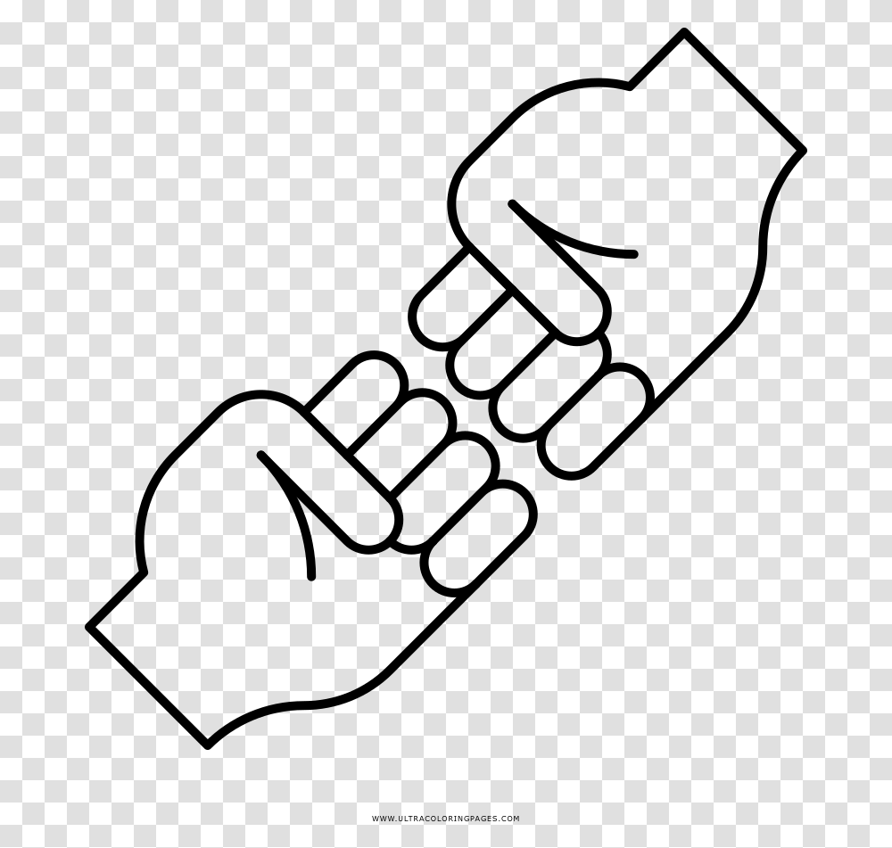 Fist Bump Coloring, Gray, World Of Warcraft Transparent Png
