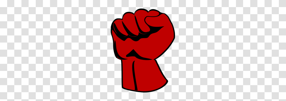 Fist Clipart Red, Hand Transparent Png