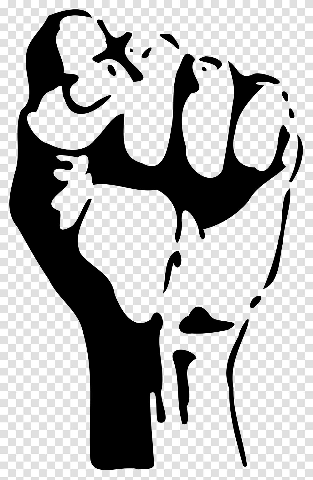 Fist Clipart Respect, Hand, Stencil, Person, Human Transparent Png