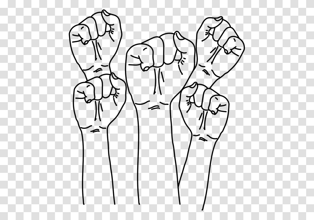 Fist Cuffs Hands Top Hand Puno Gesture Force Fist In The Air, Gray, World Of Warcraft Transparent Png