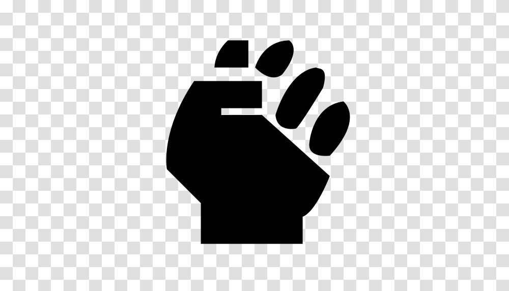 Fist Gestures Hand Gestures Icon With And Vector Format, Gray, World Of Warcraft Transparent Png