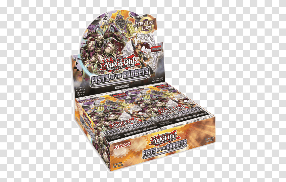 Fist Of The Gadgets Sealed Case Yugioh Dragons Collide Structure Deck, Game, Birthday Cake, Food, Outdoors Transparent Png