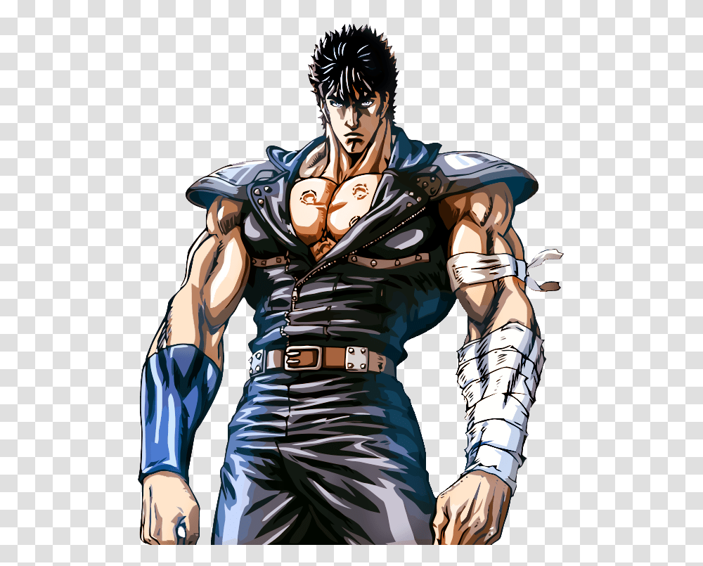 Fist Of The North Star, Comics, Book, Person, Human Transparent Png