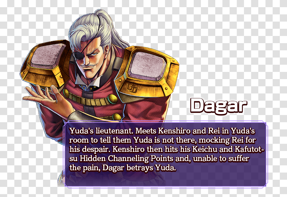 Fist Of The North Star Legends Revive Fist Of The North Star Legends Revive Yuda, Person, Comics, Book, People Transparent Png