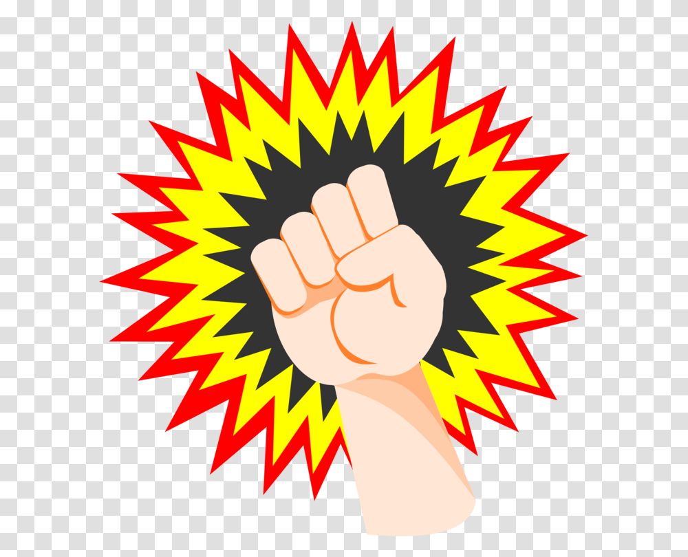 Fist Punch Hand Download, Poster, Advertisement Transparent Png