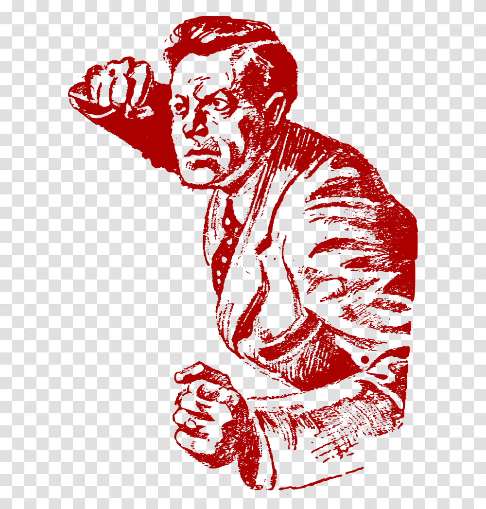 Fist Punch Illustration, Advertisement, Poster, Person, Human Transparent Png