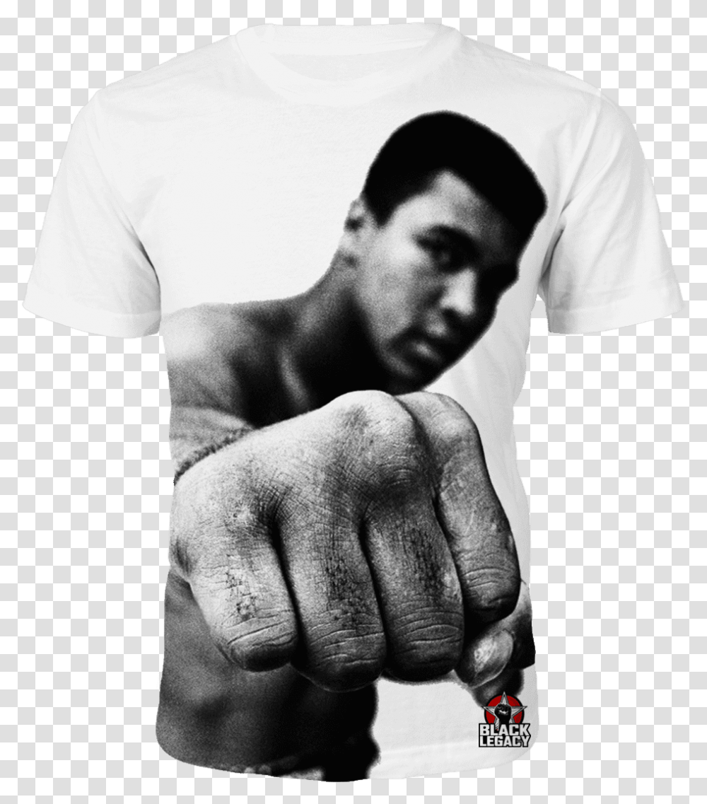 Fist Punch Muhammad Ali, Hand, Apparel, Person Transparent Png