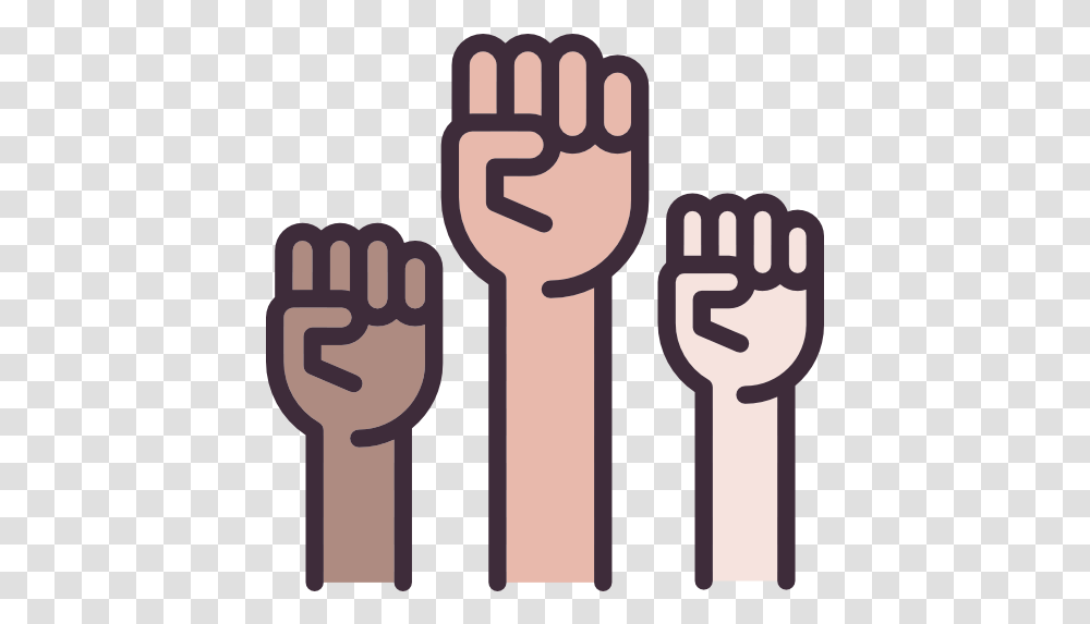 Fists Hand Gesture Protest Gestures Icon Protest Icon, Ice, Outdoors, Nature, Prison Transparent Png
