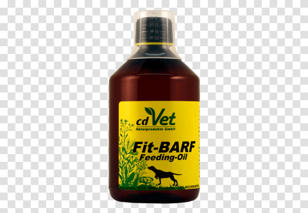 Fit Barf Feeding Oil 500 Ml Cdvet, Bottle, Beer, Alcohol, Beverage Transparent Png