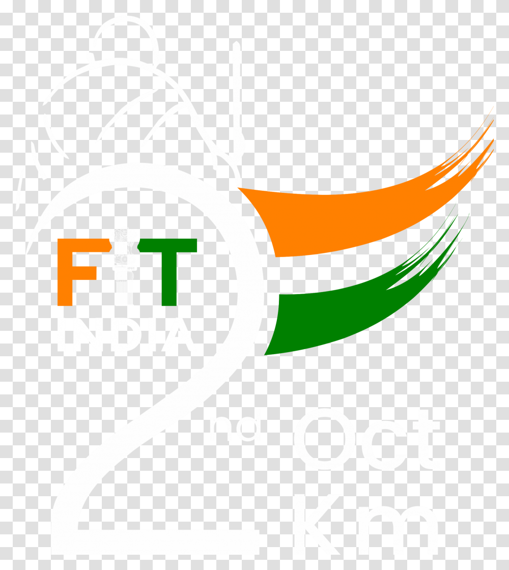 Fit India Plogging Fit India Flag Run, Label, Logo Transparent Png