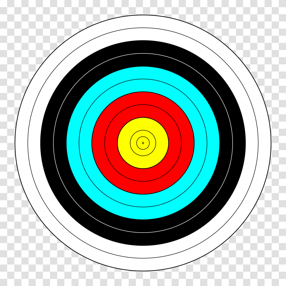 Fita Official Face Archery Target Icons, Shooting Range, Tunnel Transparent Png
