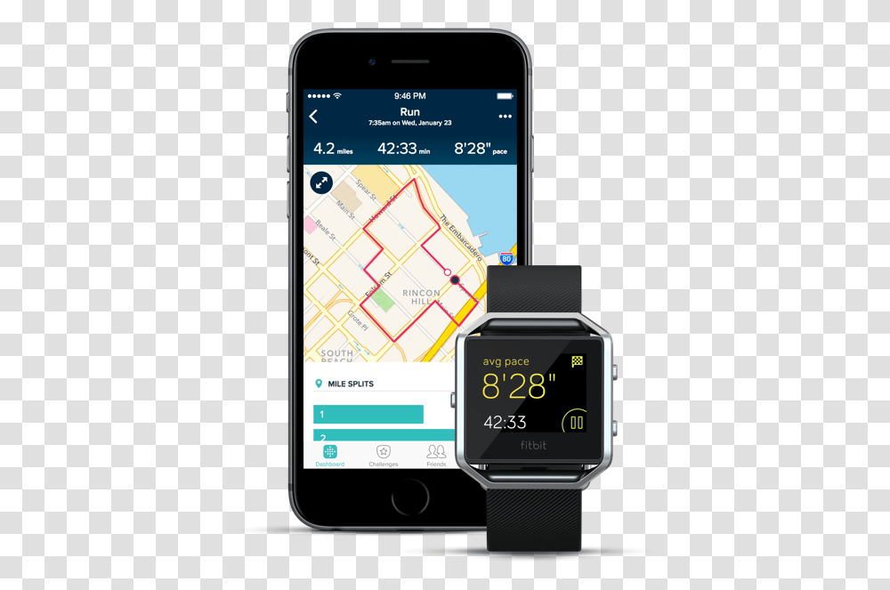 Fitbit Blaze 101 Guide Fitbit Gps, Mobile Phone, Electronics, Cell Phone, Wristwatch Transparent Png