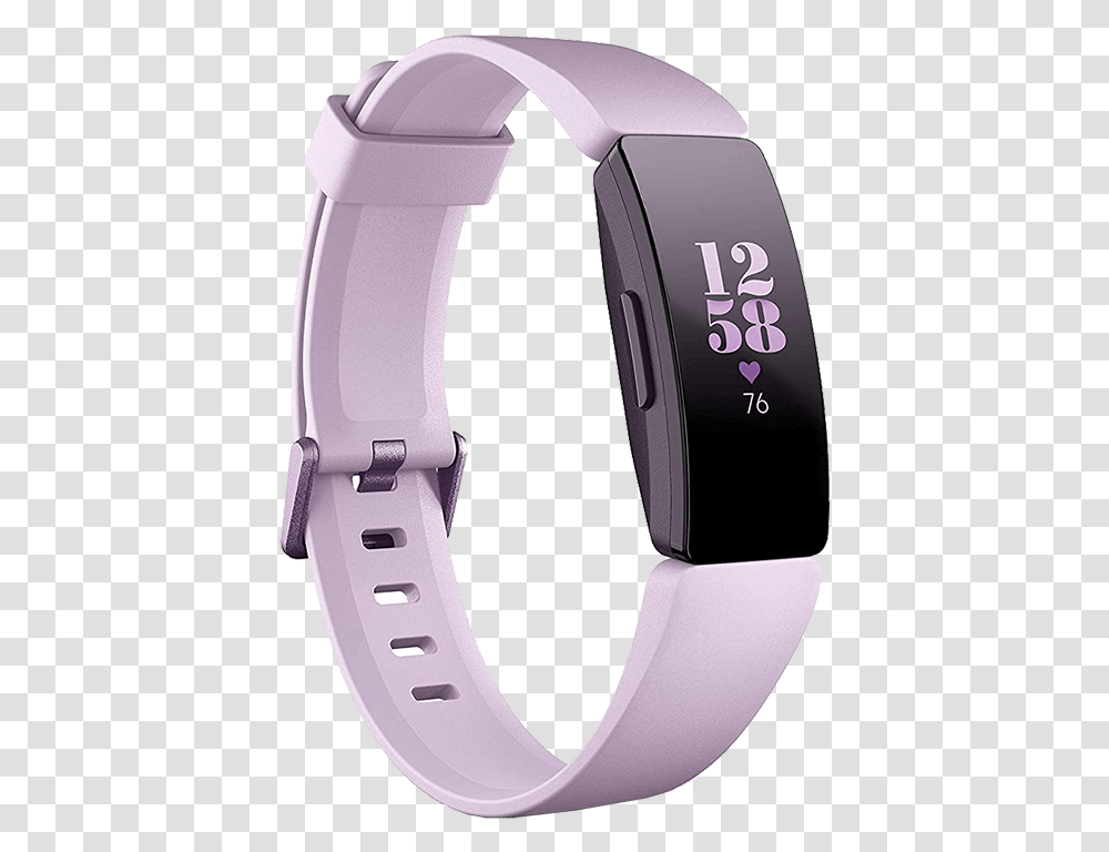 Fitbit Inspire Hr Fitbit Inspire Hr Lilac, Wristwatch, Digital Watch, Mouse, Hardware Transparent Png