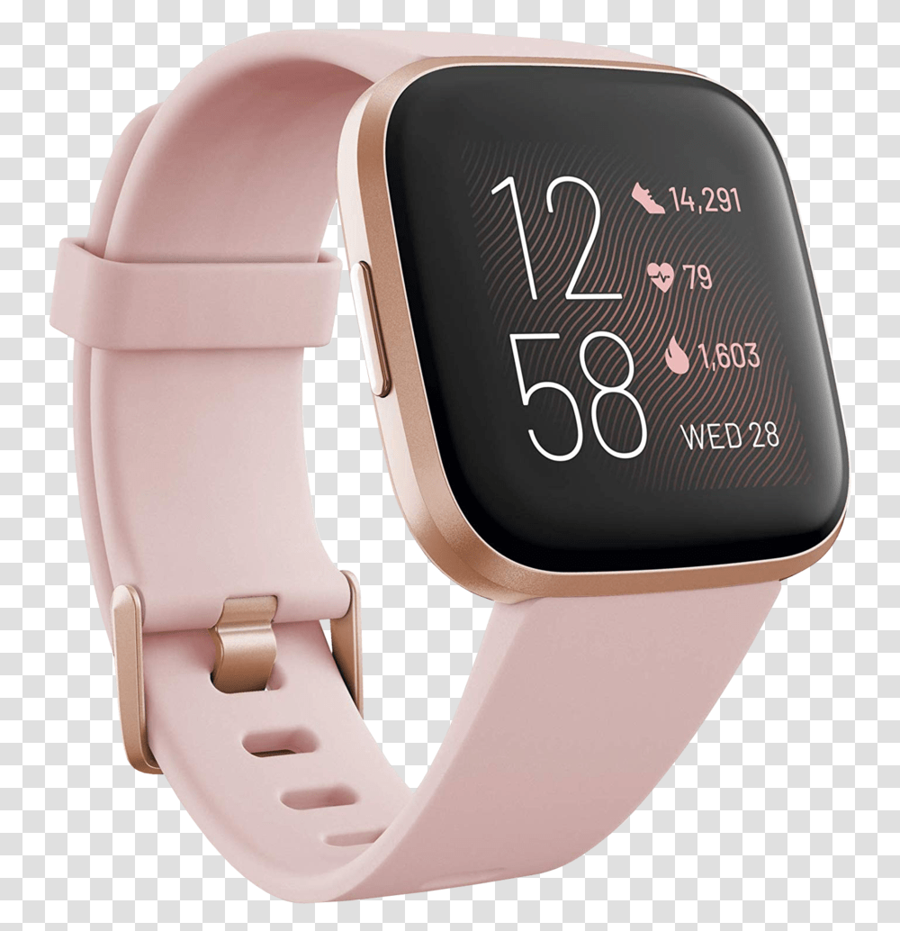 Fitbit Versa 2 Smartwatch, Wristwatch, Helmet, Apparel Transparent Png