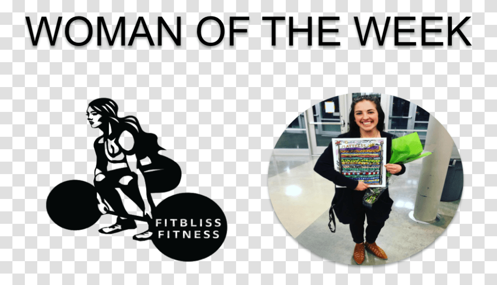 Fitbliss Fitness Woman Of The Week Pms Jokes, Person, Shoe, Poster Transparent Png