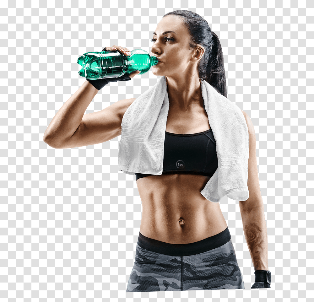 Fitness And Hydration Fitness Drinking Water, Person, Human, Working Out, Sport Transparent Png
