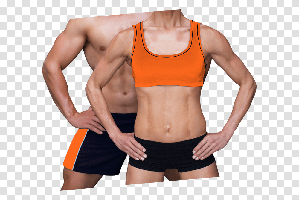 Fitness Couple Fit Couple, Person, Human, Working Out Transparent Png