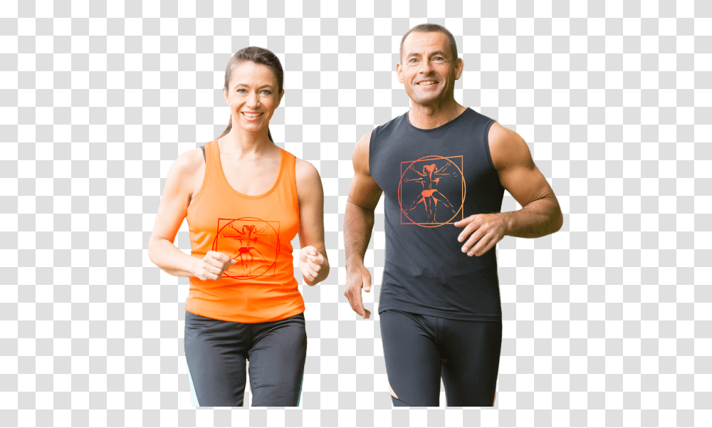 Fitness Couple Healthy Couple, Person, Human, Apparel Transparent Png
