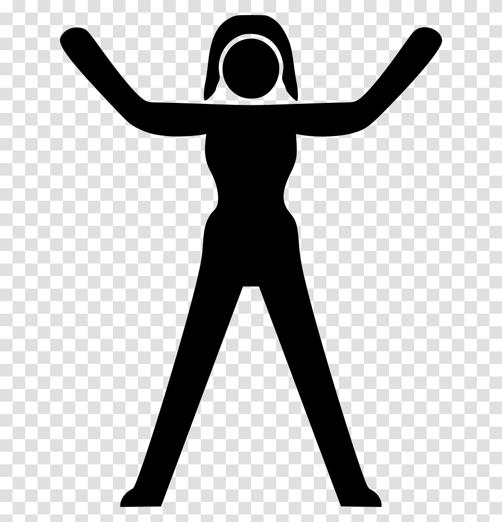 Fitness Health Vector Symbol, Silhouette, Stencil, Hand Transparent Png