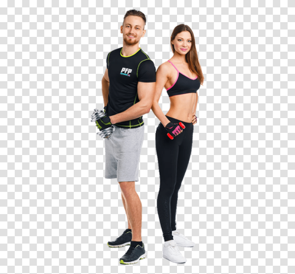 Fitness Image With Background Men Women Fitness, Person, Human, Working Out Transparent Png