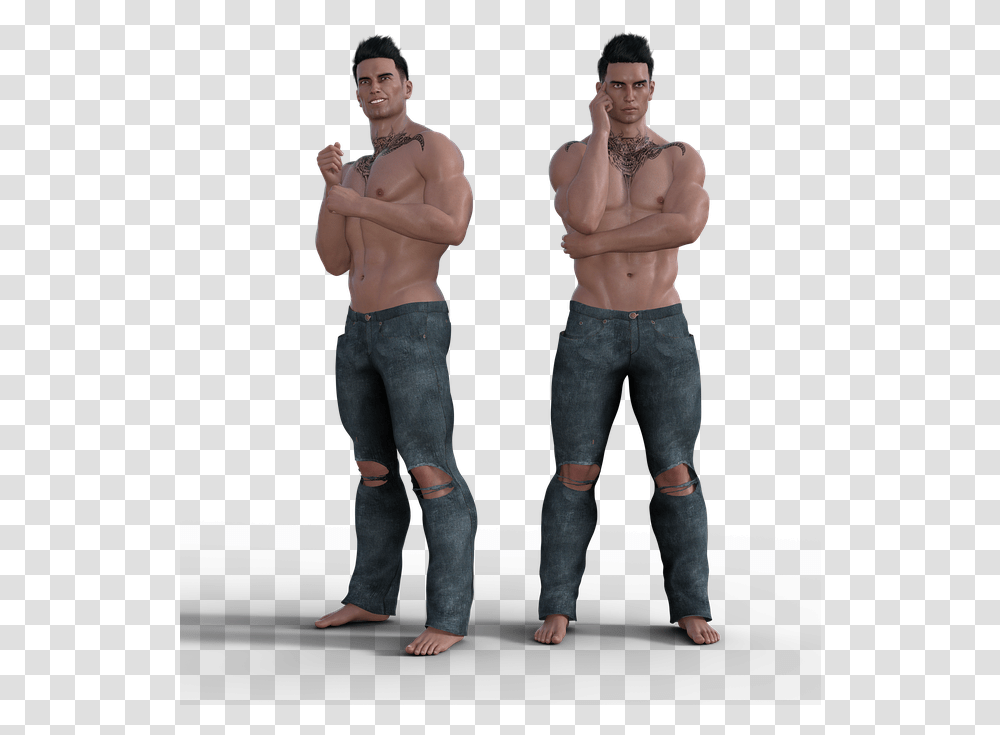 Fitness Man Full Body Sexy Men, Pants, Apparel, Person Transparent Png