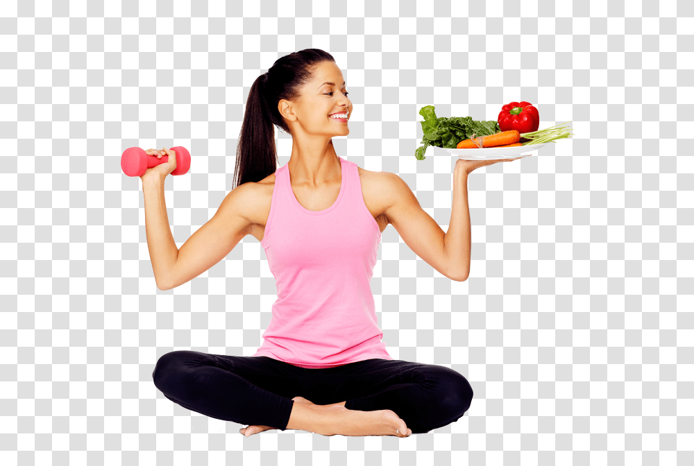 Fitness Mantra Right Food And Right Workout, Person, Human, Plant, Working Out Transparent Png