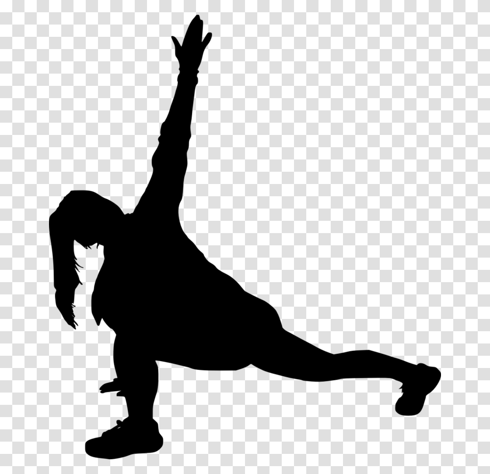 Fitness Silhouette Exercise, Gray, World Of Warcraft Transparent Png