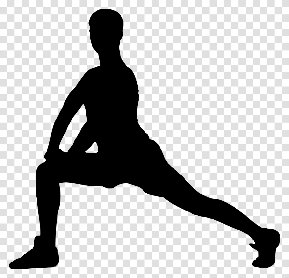 Fitness Silhouette Fitness Silhouette, Gray, World Of Warcraft Transparent Png