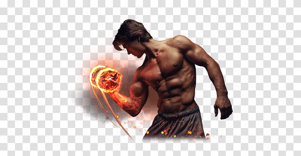 Fitness, Sport, Person, Skin, Fire Transparent Png