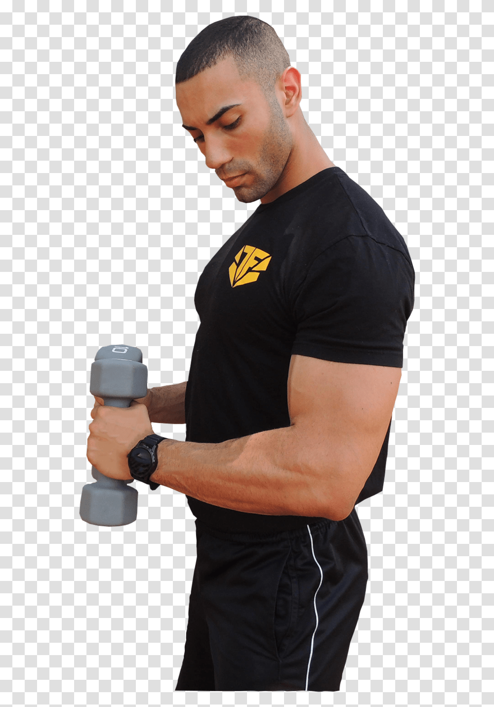 Fitness Trainer Picture Standing, Person, Arm, People Transparent Png