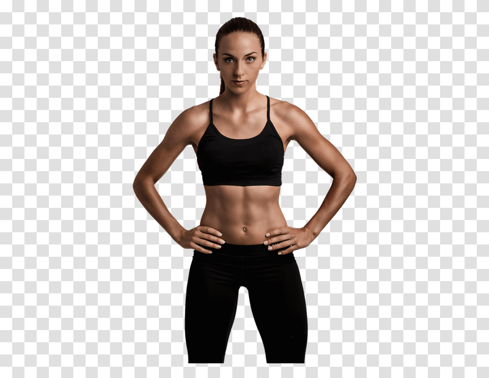 Fitness Woman, Person, Stomach, Female Transparent Png