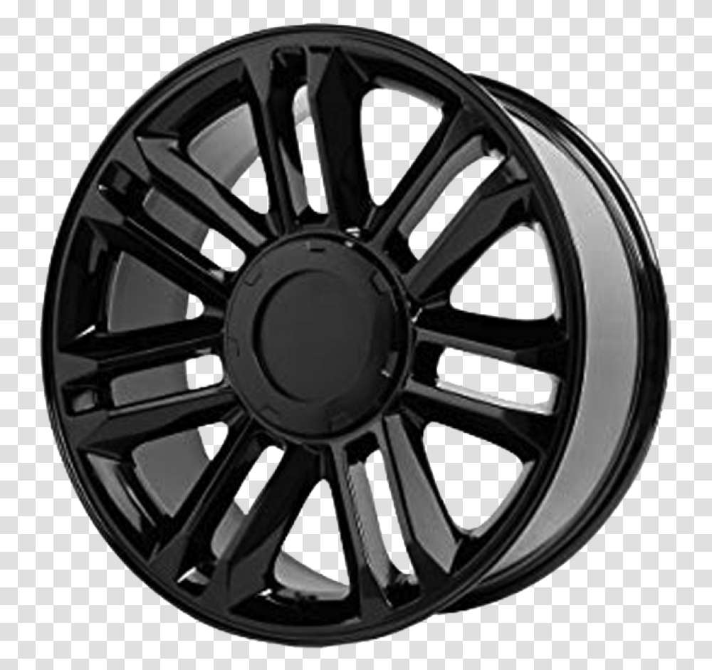 Fits Cadillac Escalade Esv Ext Rims Style Ca83 Gloss, Wheel, Machine, Tire, Alloy Wheel Transparent Png