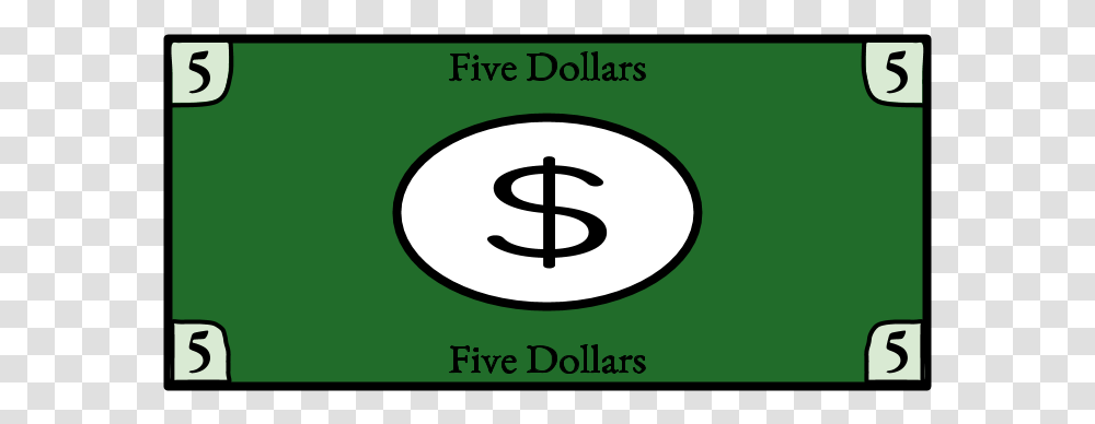 Five Dollar Bill Cartoon 50 Dollar Bill, Label, Alphabet Transparent Png