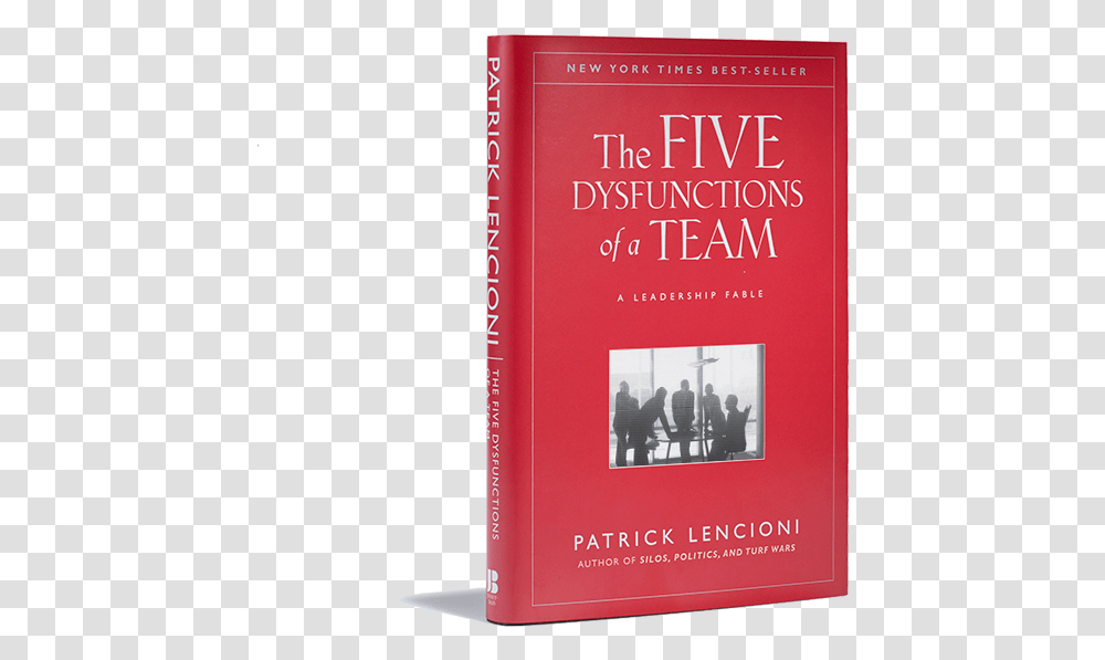 Five Dysfunctions Products Five Dysfunctions Of A Team, Person, Human, Book, Novel Transparent Png