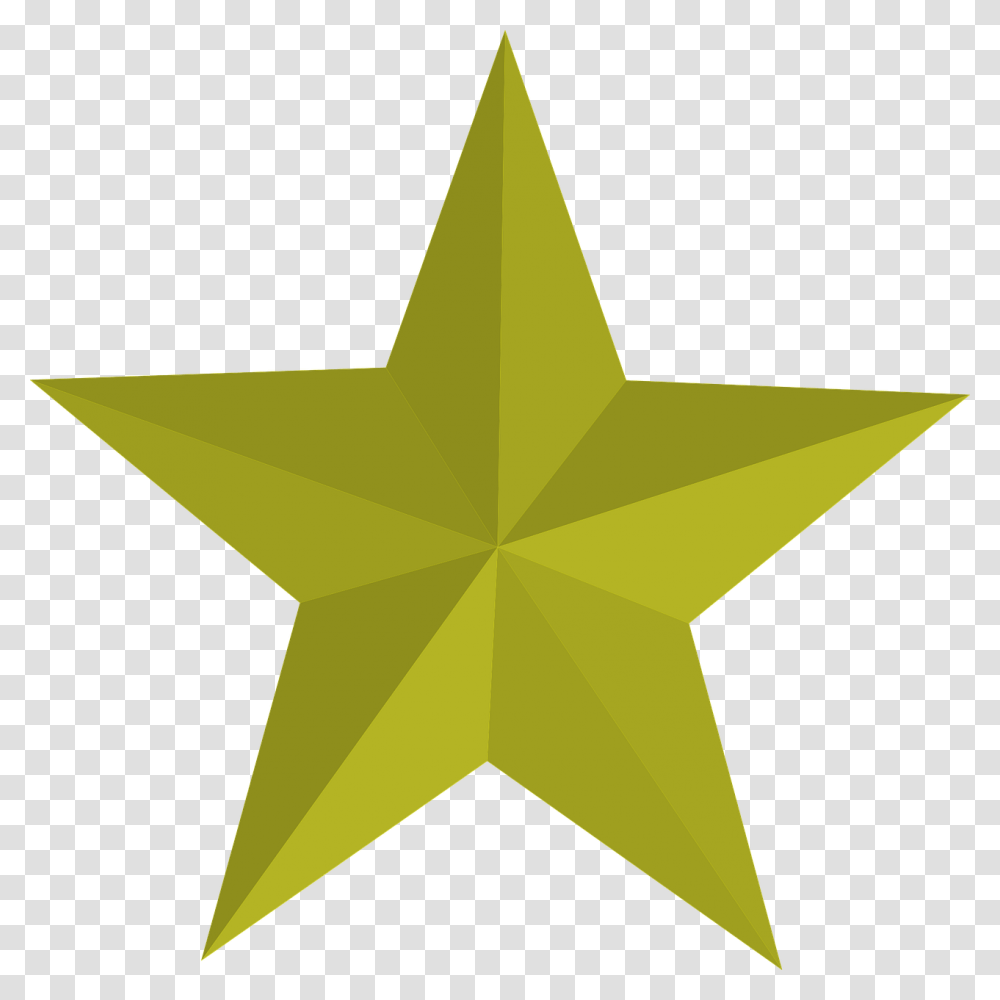 Five Five Pointed Star Gold Gold Star Pointed Five Pointed Star, Cross Transparent Png