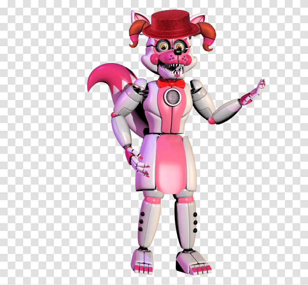 Five Nights At Freddy S Foxy Fnaf Funtime Foxy, Toy Transparent Png