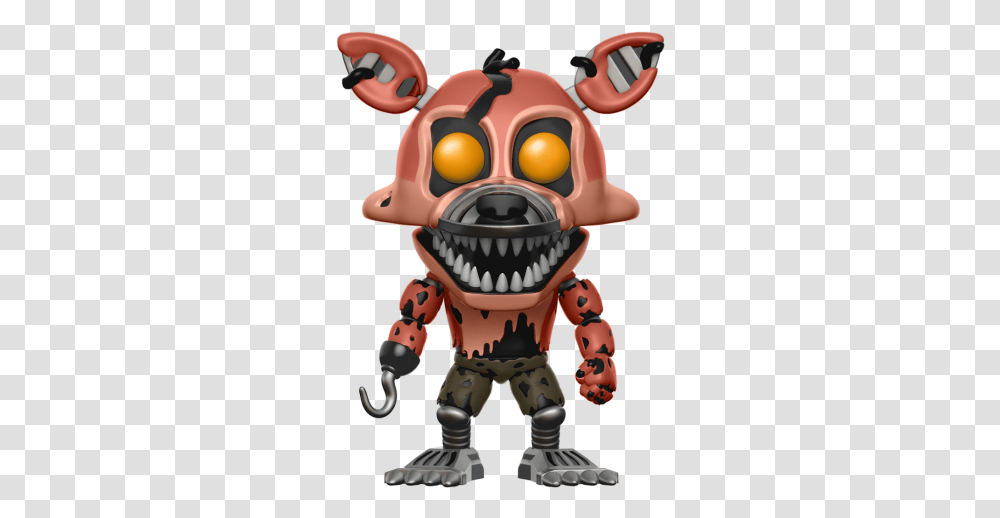 Five Nights At Freddy S Funko Pop Fnaf Nightmare Foxy, Toy, Mammal, Animal, Plant Transparent Png