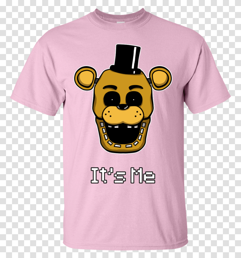 Five Nights At Freddy S Golden Freddy Mask, Apparel, T-Shirt, Plant Transparent Png