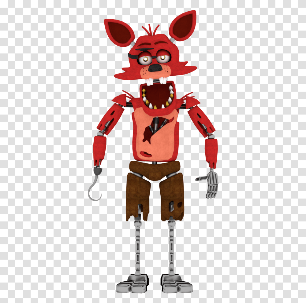 Five Nights At Freddy S Human Body Drawing Art Animatronics Foxy Full Body Drawing, Robot, Toy Transparent Png