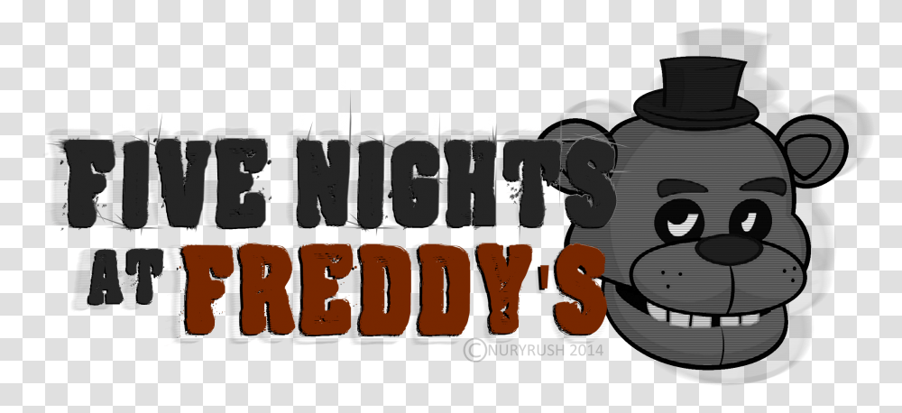 Five Nights At Freddy S Logo By Nuryrush D83oz46 Five Nights At Freddy Logo, Alphabet, Word Transparent Png