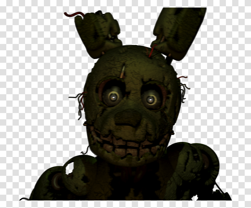 Five Nights At Freddy's 3 Springtrap, Turtle, Sea Life, Animal, Figurine Transparent Png