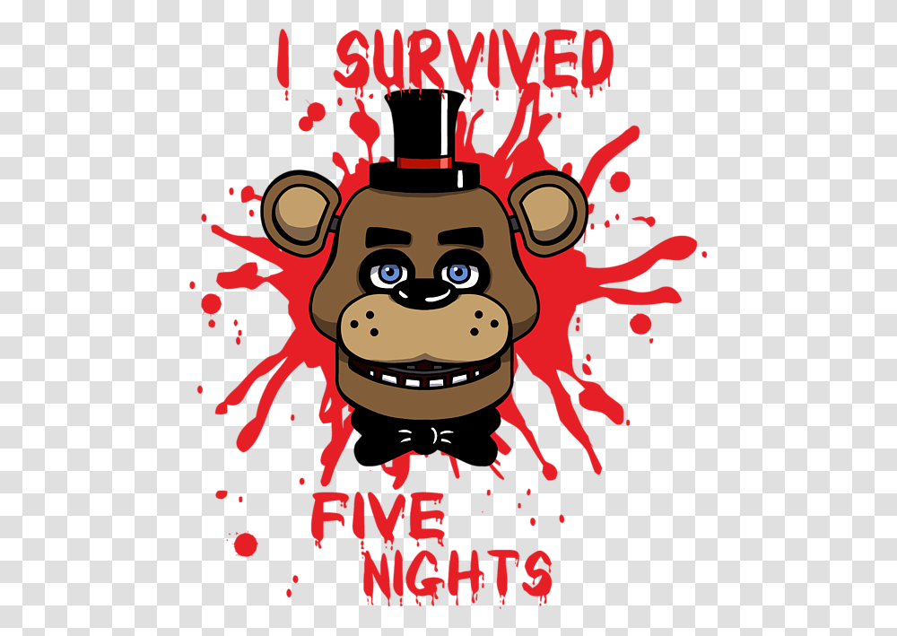 Five Nights At Freddy's Clipart, Poster, Advertisement, Flyer, Paper Transparent Png