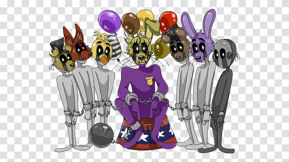 Five Nights At Freddy's, Person, Crowd, People, Parade Transparent Png