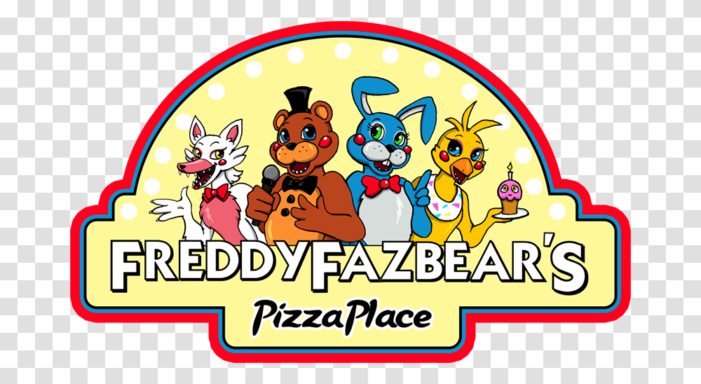 Five Nights At Freddy's Pizza Logo, Poster, Advertisement, Super Mario, Pac Man Transparent Png
