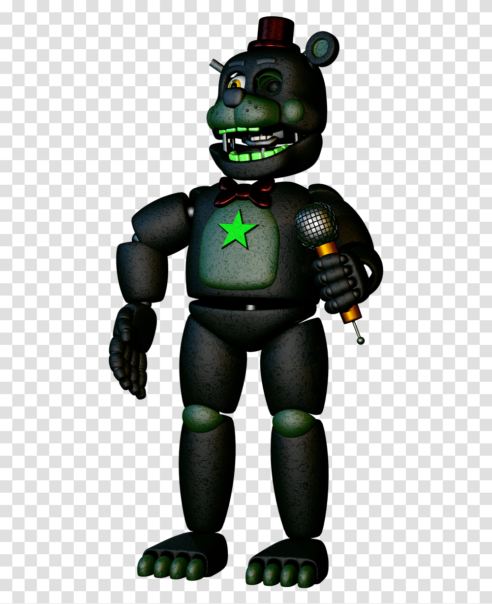 Five Nights At Freddyamp Burned Lefty, Microphone, Electrical Device, Robot, Toy Transparent Png